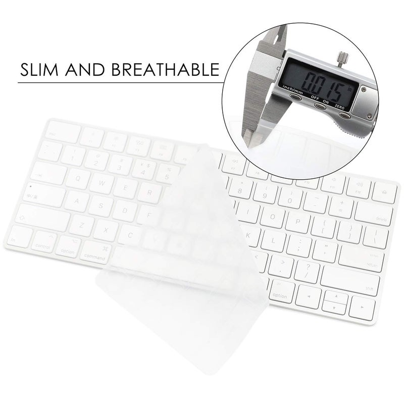 Allinside Transparent Cover for Apple Magic Keyboard (MLA22LL/A) with US Layout - Image 4
